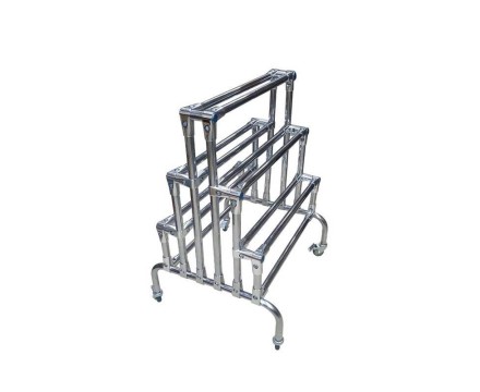 Стойка на 15 пар гантелей двухсторонняя