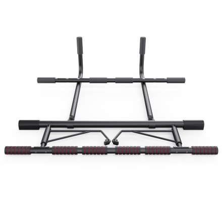 Дверной турник DFC SPORTSTECH KS500 со станцией для отжиманий на брусьях