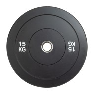 Диск бамперный 51 мм, обрезиненный 15 кг, VictoryFit VF-D51150 Диск бамперный 51 мм, обрезиненный 15 кг, VictoryFit VF-D51150