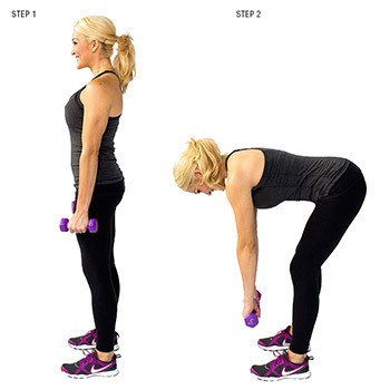 Гантель в виниловой оболочке 1 кг (Цвет - ярко пурпурный)