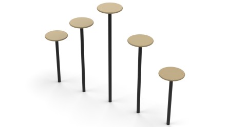 Пеньки разноуровневые для собак