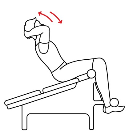 Уличный тренажер 'Скамья для пресса' УТ-05