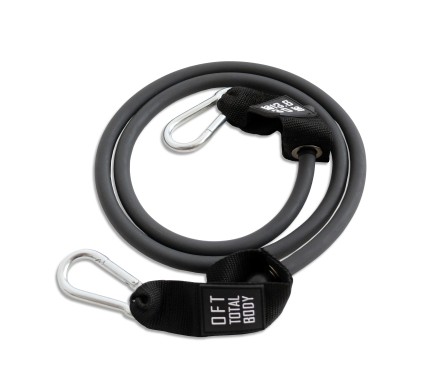 Эспандер из натурального латекса с карабинами сопротивление 30 lbs