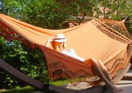 Гамак двухместный TULIP (Бразилия) цвет оранжевый