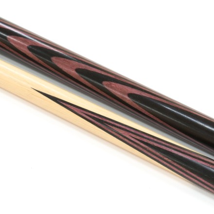 Кий / пирамида 2-pc "Классика" (черный граб, амарант) 13 запилов Кий / пирамида 2-pc "Классика" (черный граб, амарант) 13 запилов