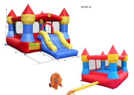 Надувной батут Супер Прыжок арт. 9017