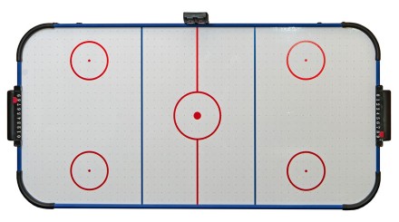 Игровой стол - аэрохоккей "Nordics" 4ф (синий)