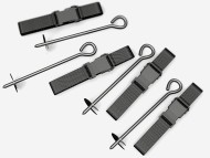 Колья для крепления батута к земле UNIX Line (4 шт.)