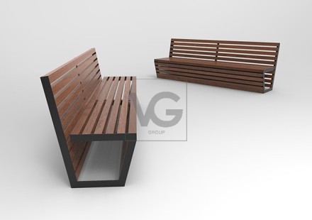 Скамейка Бартен 01.084.0