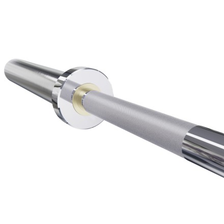 Гриф для штанги прямой DFC 152 см, диаметр 50 мм, до 182 кг Гриф для штанги прямой DFC 152 см, диаметр 50 мм, до 182 кг