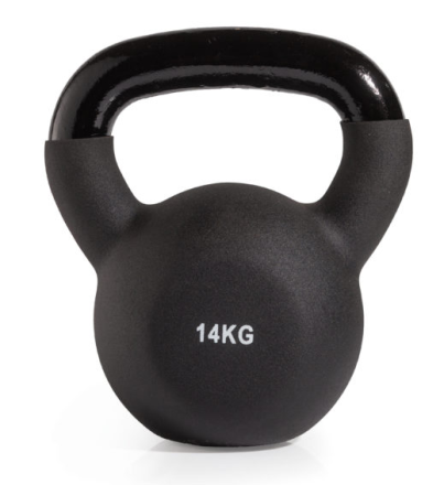 Гиря чугунная неопрен 14 кг (модель: К-5) VictoryFit VF-KN140