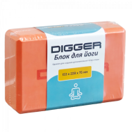 Блок для йоги оранжевый Hasttings Digger HD22E1-Orange Блок для йоги оранжевый Hasttings Digger HD22E1-Orange