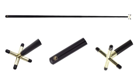 Древко с резьбой для машинки + машинка "Rasson" (145 см, машинка Cross латунь) Древко с резьбой для машинки + машинка "Rasson" (145 см, машинка Cross латунь)