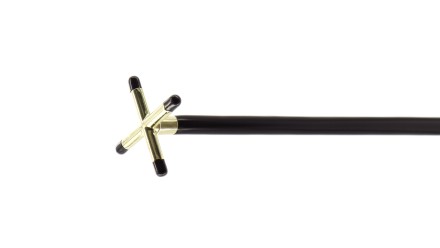 Древко с резьбой для машинки + машинка "Rasson" (145 см, машинка Cross латунь) Древко с резьбой для машинки + машинка "Rasson" (145 см, машинка Cross латунь)