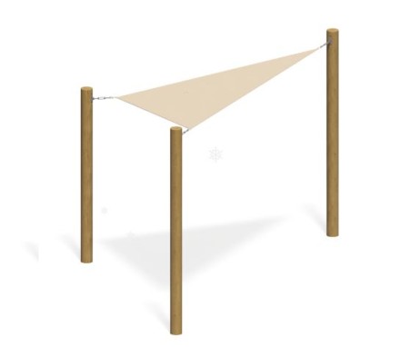 Теневой навес "Парус" Теневой навес "Парус"