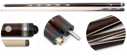 Кий / пирамида 2-pc "Классика" (термограб) 19 запилов с перепилом Кий / пирамида 2-pc "Классика" (термограб) 19 запилов с перепилом