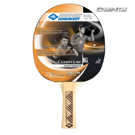 Набор DONIC CHAMPS 150 (2 ракетки, 3 мячика)