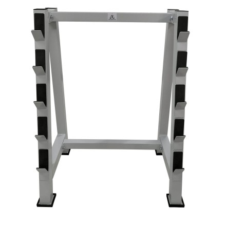 Стойка для хранения 5 грифов DFC Powergym RA769G серый Стойка для хранения 5 грифов DFC Powergym RA769G серый