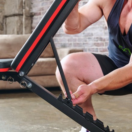 Cкамья силовая универсальная DFC с эспандерами DCH310 Cкамья силовая универсальная DFC с эспандерами DCH310