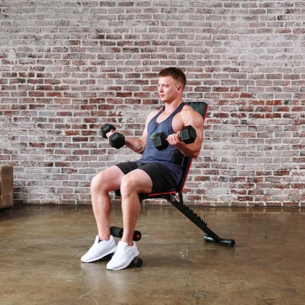 Cкамья силовая универсальная DFC с эспандерами DCH310 Cкамья силовая универсальная DFC с эспандерами DCH310