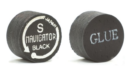 Наклейка для кия "Navigator Black" (S) 13мм