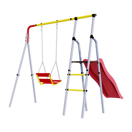 Дачный комплекс "Лето" + ЦЕПНЫЕ качели Romana R 103.01.04