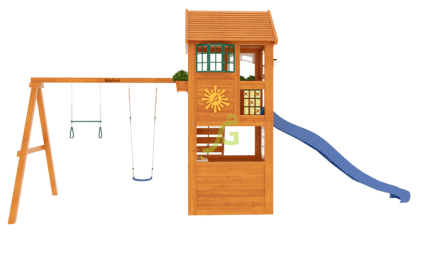 Детская площадка для дачи Клубный домик Luxe