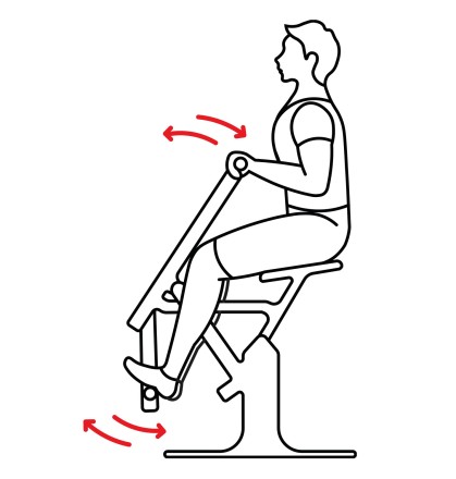 Уличный тренажер 'Райдер' УТ-08