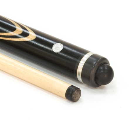 Кий / пирамида 2-pc "Классика" (черный граб, граб) 13 запилов Кий / пирамида 2-pc "Классика" (черный граб, граб) 13 запилов