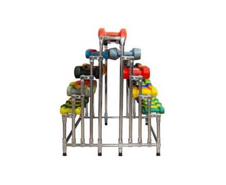 Стойка на 50-80 пар гантелей