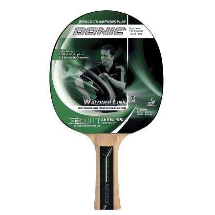 Набор DONIC Waldner 400 (1 ракетка, 3 мячика Elite 1*, чехол)