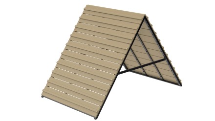 Горка широкая для собак