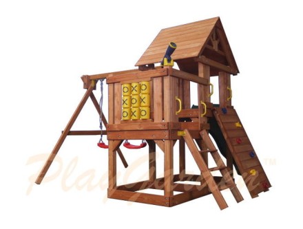 Игровая площадка “Green Hill II” с балконом