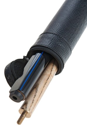 Тубус / пирамида "Action 1/1" (черный/кроко, 93 см, вн.разм 88 см, карман 13 см)