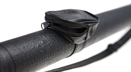 Тубус / пирамида "Action 1/1" (черный/кроко, 93 см, вн.разм 88 см, карман 13 см)