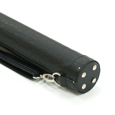 Тубус / пирамида "Action 1/1" (черный/кроко, 93 см, вн.разм 88 см, карман 13 см)