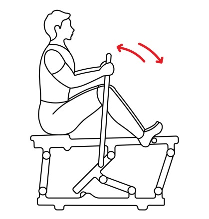 Уличный тренажер 'Гребля' УТ-09