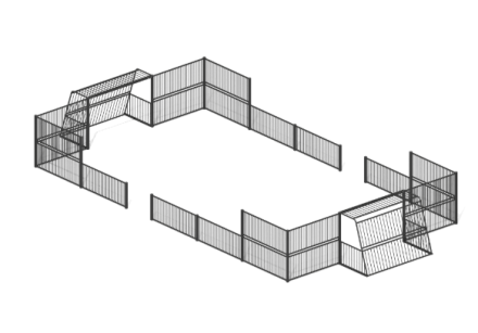 Спортивная площадка «Матч» тип 1 