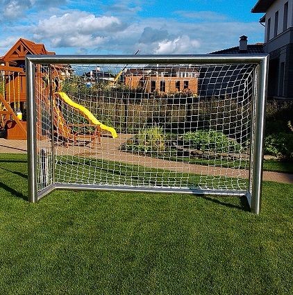 Футбольные ворота из нержавеющей стали 3х2х1,5х1 м