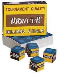 Мел "Pioner" (12 шт) синий