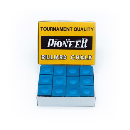 Мел "Pioner" (12 шт) синий