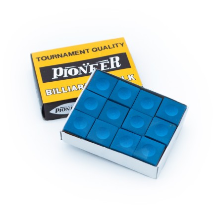 Мел "Pioner" (12 шт) синий