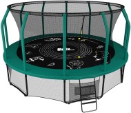 Батут UNIX Line SUPREME GAME 14 ft (Green)