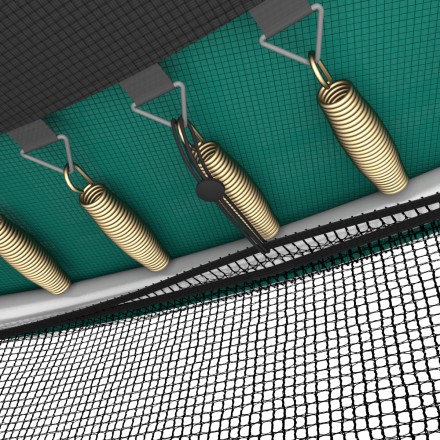 Батут UNIX Line SUPREME GAME 14 ft (Green)