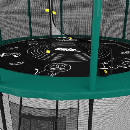 Батут UNIX Line SUPREME GAME 14 ft (Green)