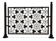 Секция ограждения «Поэзия» Секция ограждения «Поэзия»