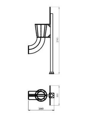 YT57 Баскетбольное кольцо YT57 Баскетбольное кольцо