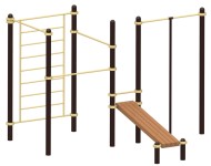 YSK64 Спортивный комплекс А (108, брус)