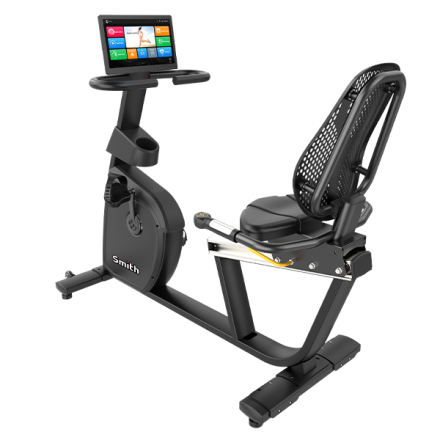 Горизонтальный велотренажер Smith RBS 3.7 с экраном iSmart 15,6"