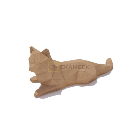 Полигональная фигура «Кошка» Полигональная фигура «Кошка»